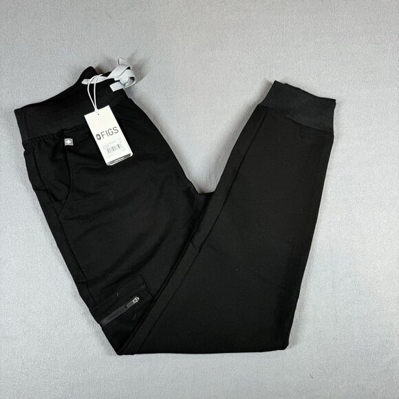 FIGS Zamora High Waisted Jogger Scrub Pants Slim Fit 6 Pocket Yoga Waist Women S - Picture 1 of 8
